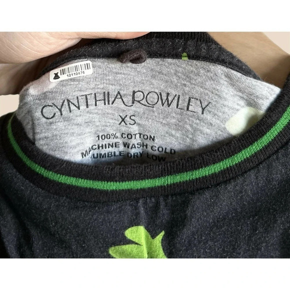 Cynthia Rowley Raya Tee Midi Dress - Floral - Black Multi/Black Floral - Picture 7 of 8